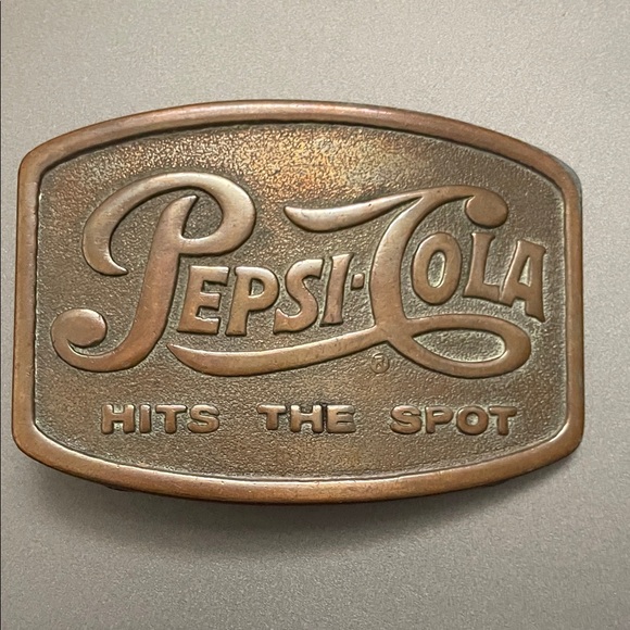 Pepsi-Cola 70s Vintage Belt Buckle - Picture 1 of 4